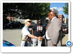 Dr. Bob and Bernard C. "Jack" Young, President, Baltimore City Council.
