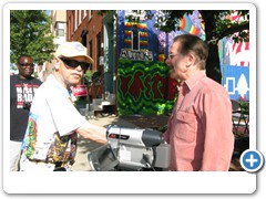 Dr. Bob and Steve Yeager, UMBC Professor and Filmmaker.