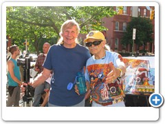 Everyone enjoyed meeting the artists and park organizers.